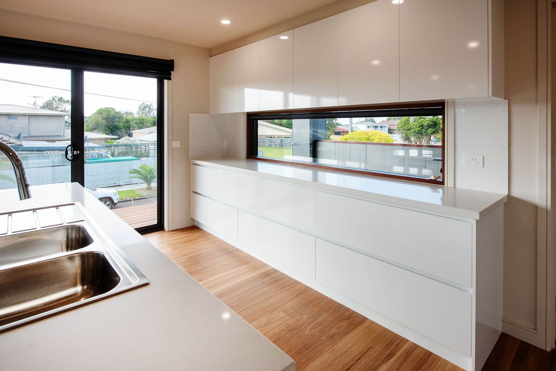 Kitchen in New Home built by Ryan Brothers Building St Leonards