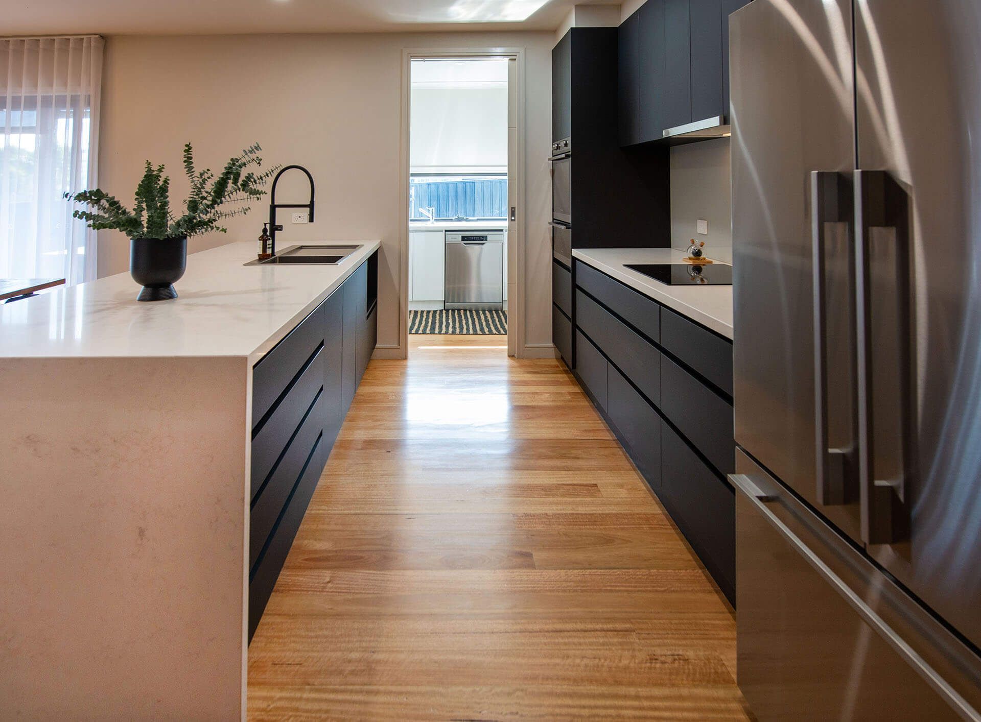 Kitchen in New Home built by Ryan Brothers Building Ballarat