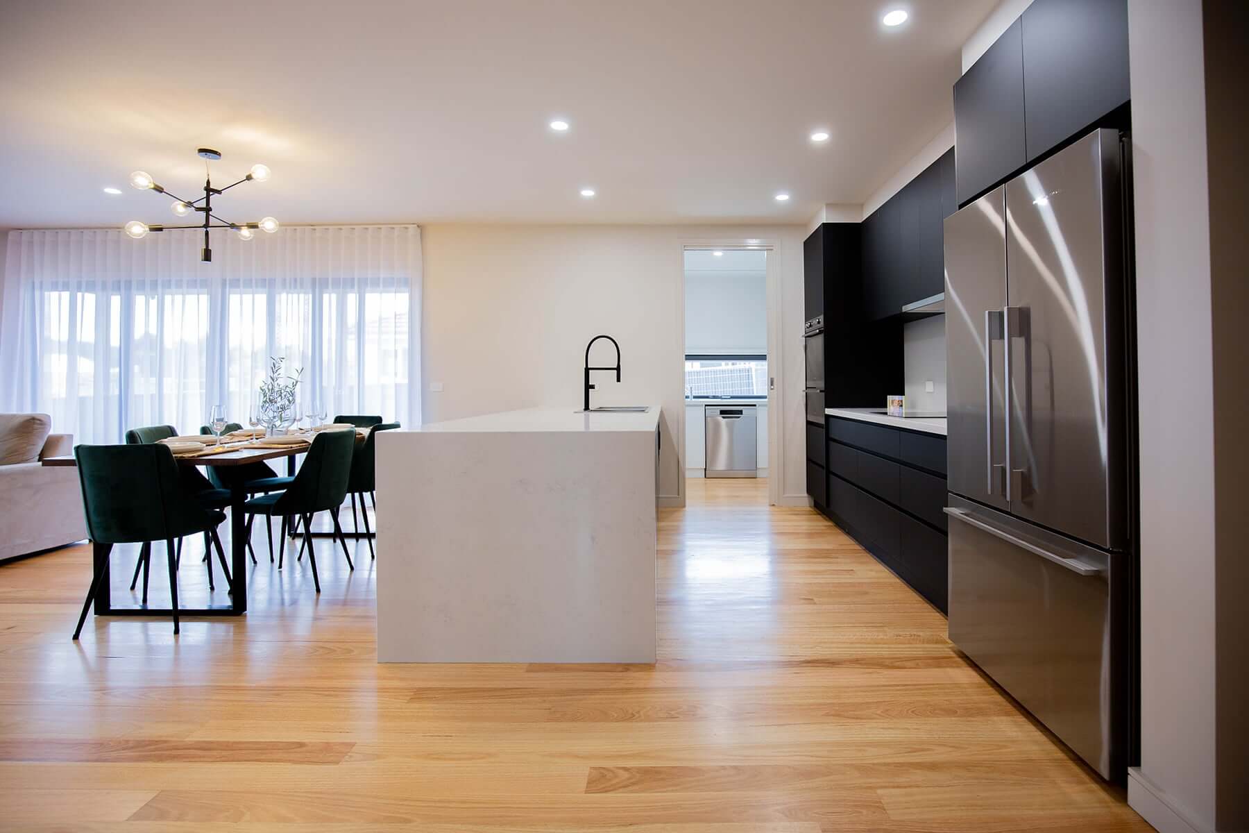 Kitchen in New Home built by Ryan Brothers Building Ballarat