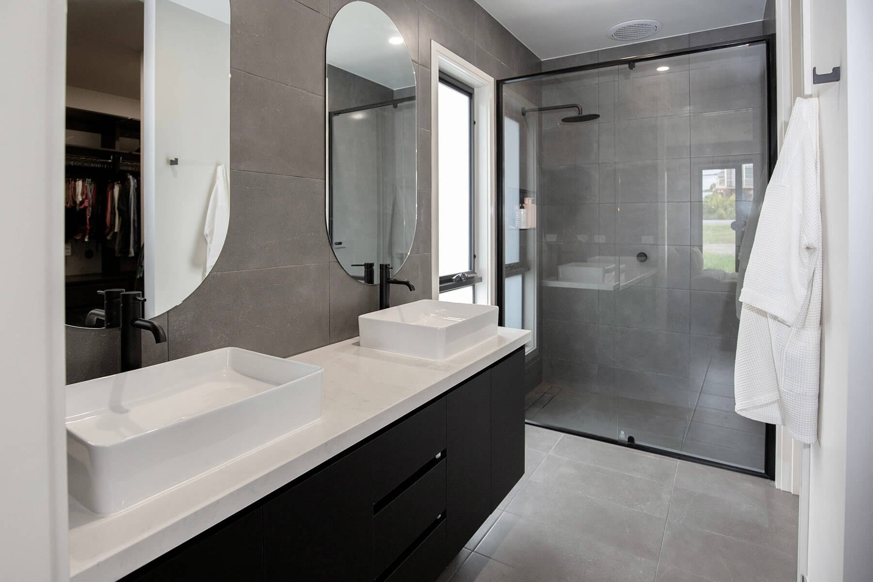 Bathroom in New Home built by Ryan Brothers Building Ballarat