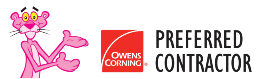 The pink panther is a preferred contractor for owens corning
