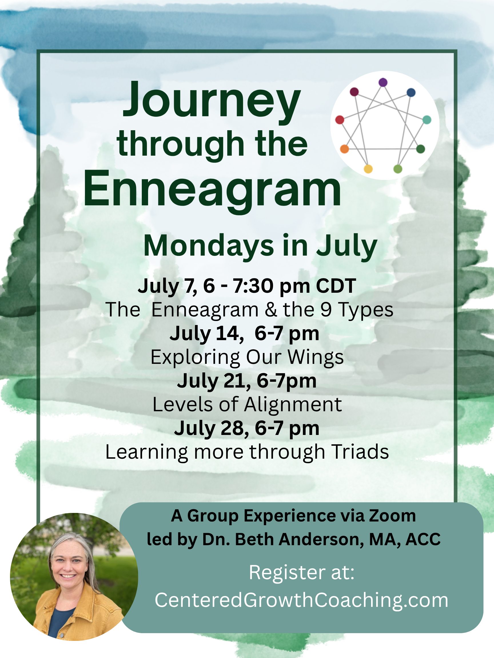 Journey through the Enneagram with Deacon Beth Anderson