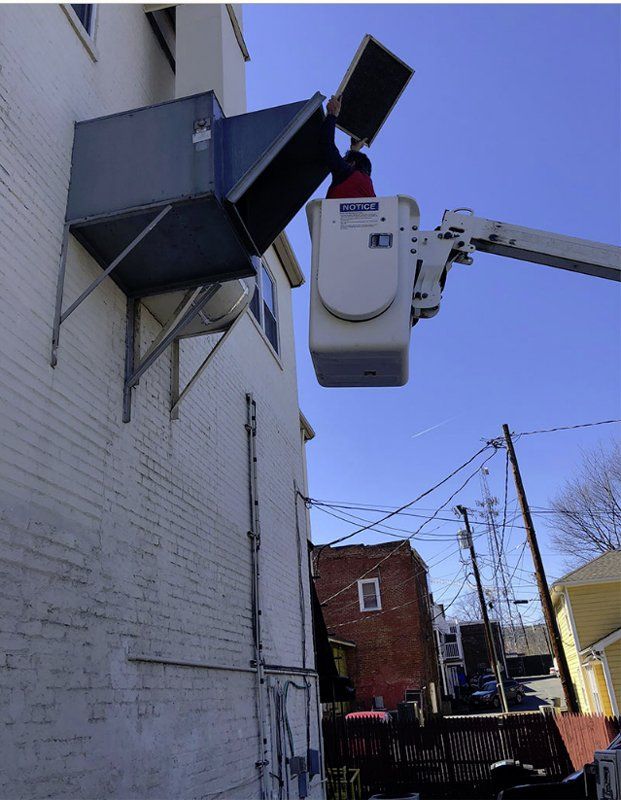 Commercial HVAC Repair, Commercial Range Hood Repair, Make-Up Air Repair, Exhaust Fan Repair