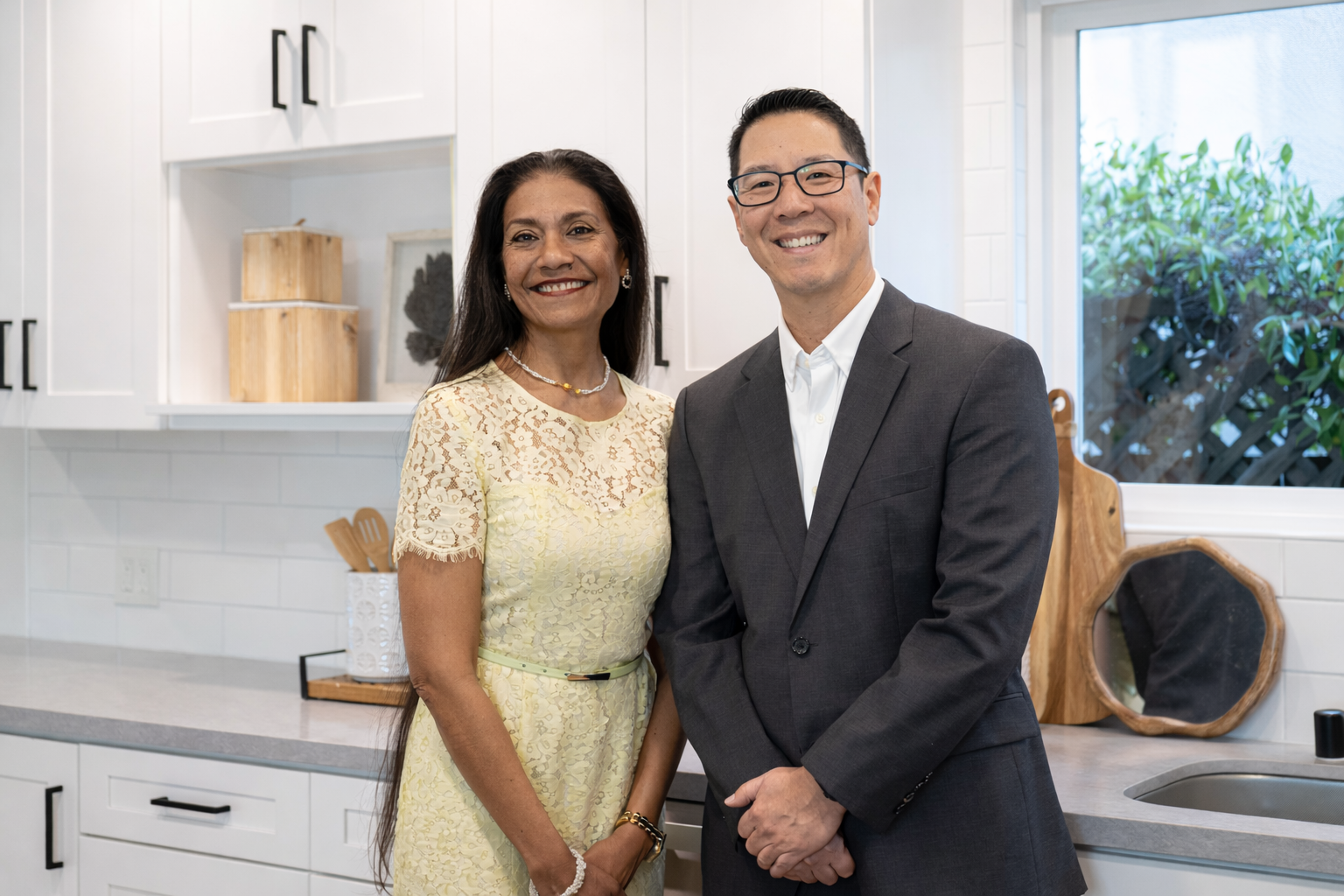 Rumana Jabeen & Burt Tsuei