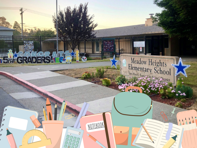 A picture of meadow heights elementary school