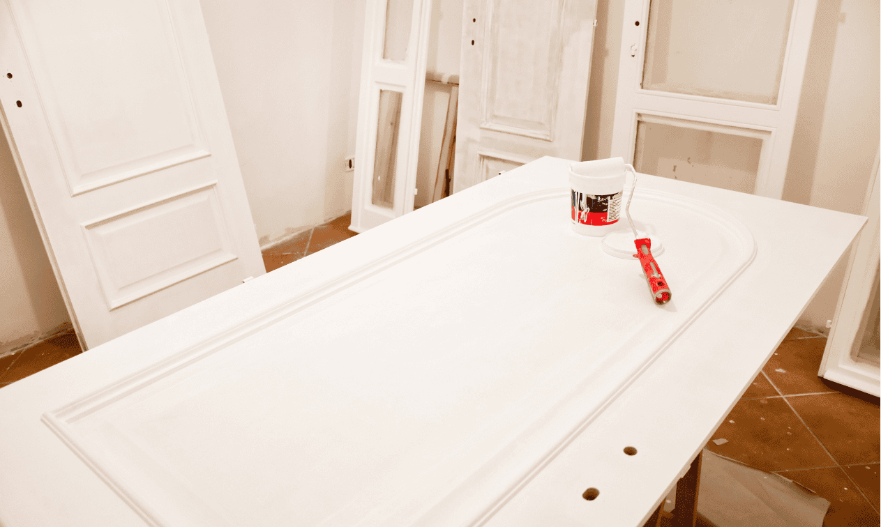 Preparation before top tier dooor installation
