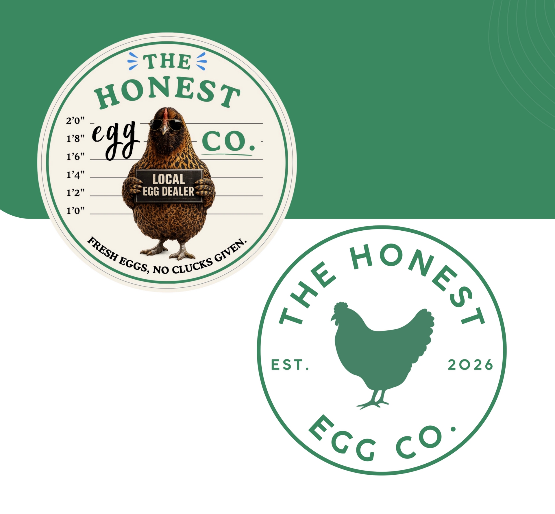 The Honest Egg Co. Sticker Bundle