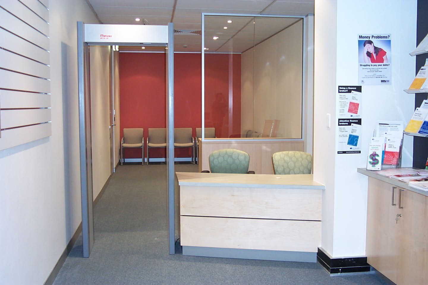 furnished office building