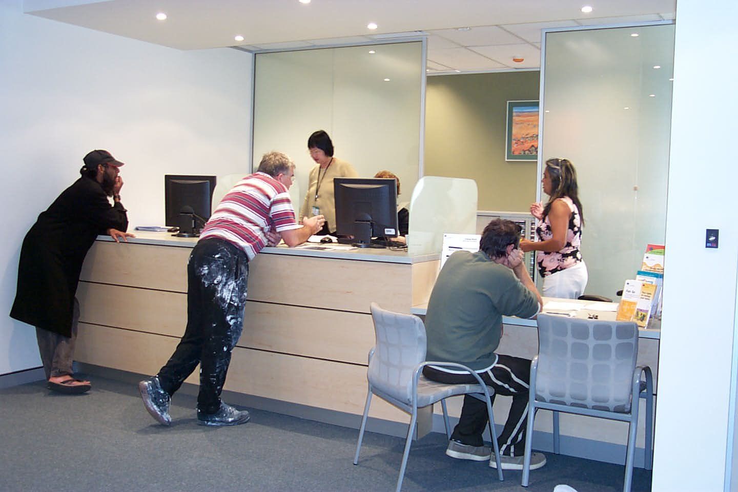 finished office space