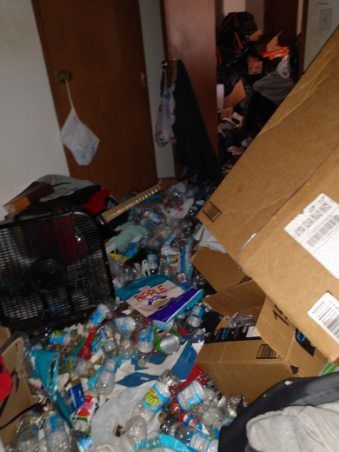 A room filled with lots of bottles and boxes