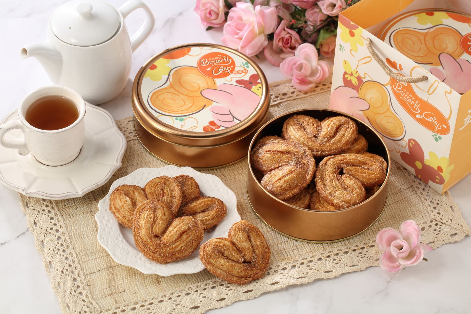 J31 手工蝴蝶酥禮盒