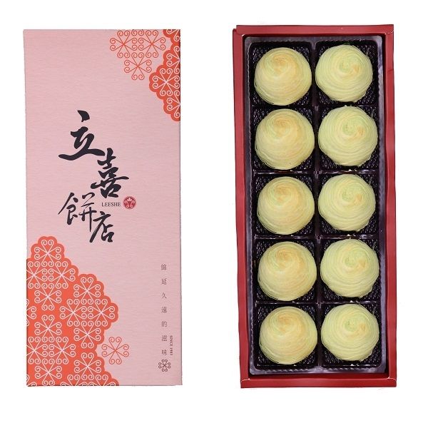 【立喜餅店】月餅G10品月禮盒抹茶酥10入/12入