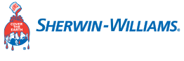 A logo for sherwin-williams paint company