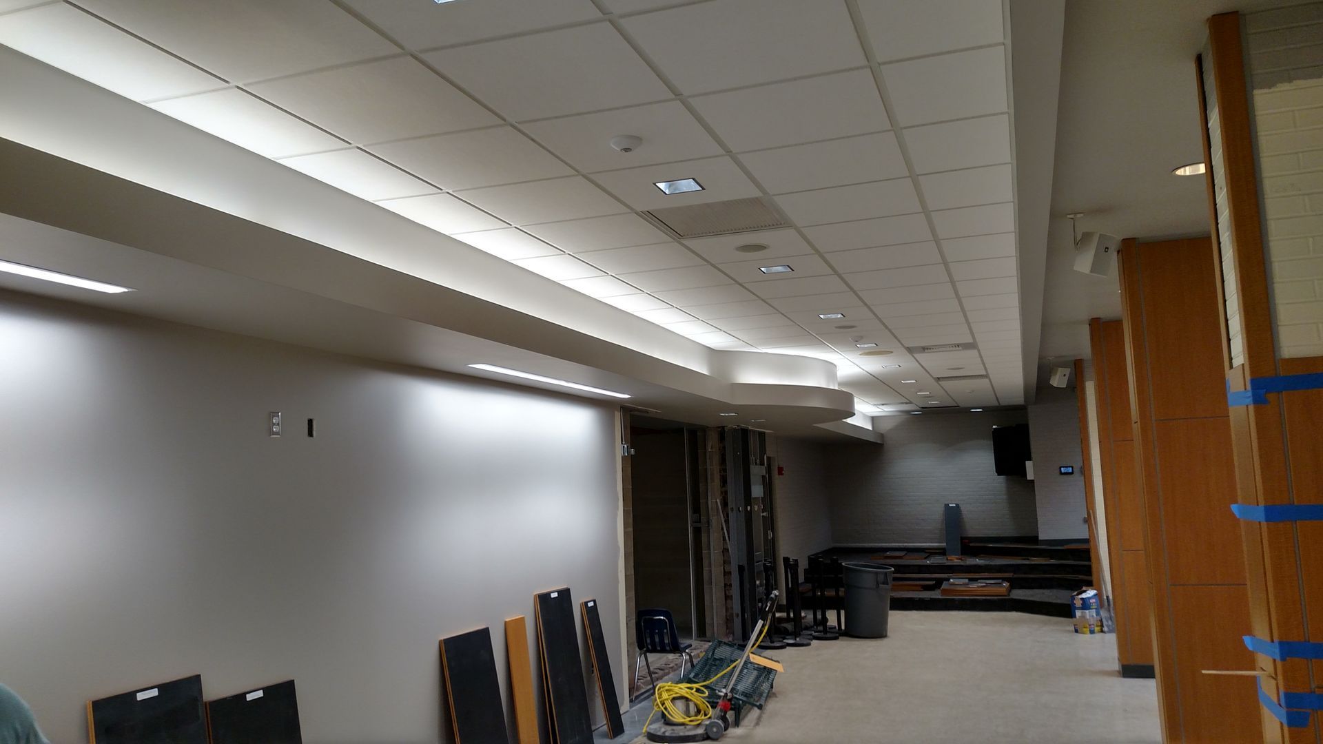 New Lights in Office - Urbana, IL - Aladdin Electric
