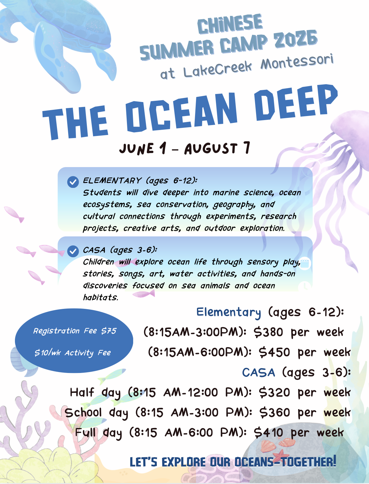 LakeCreek Summer camp