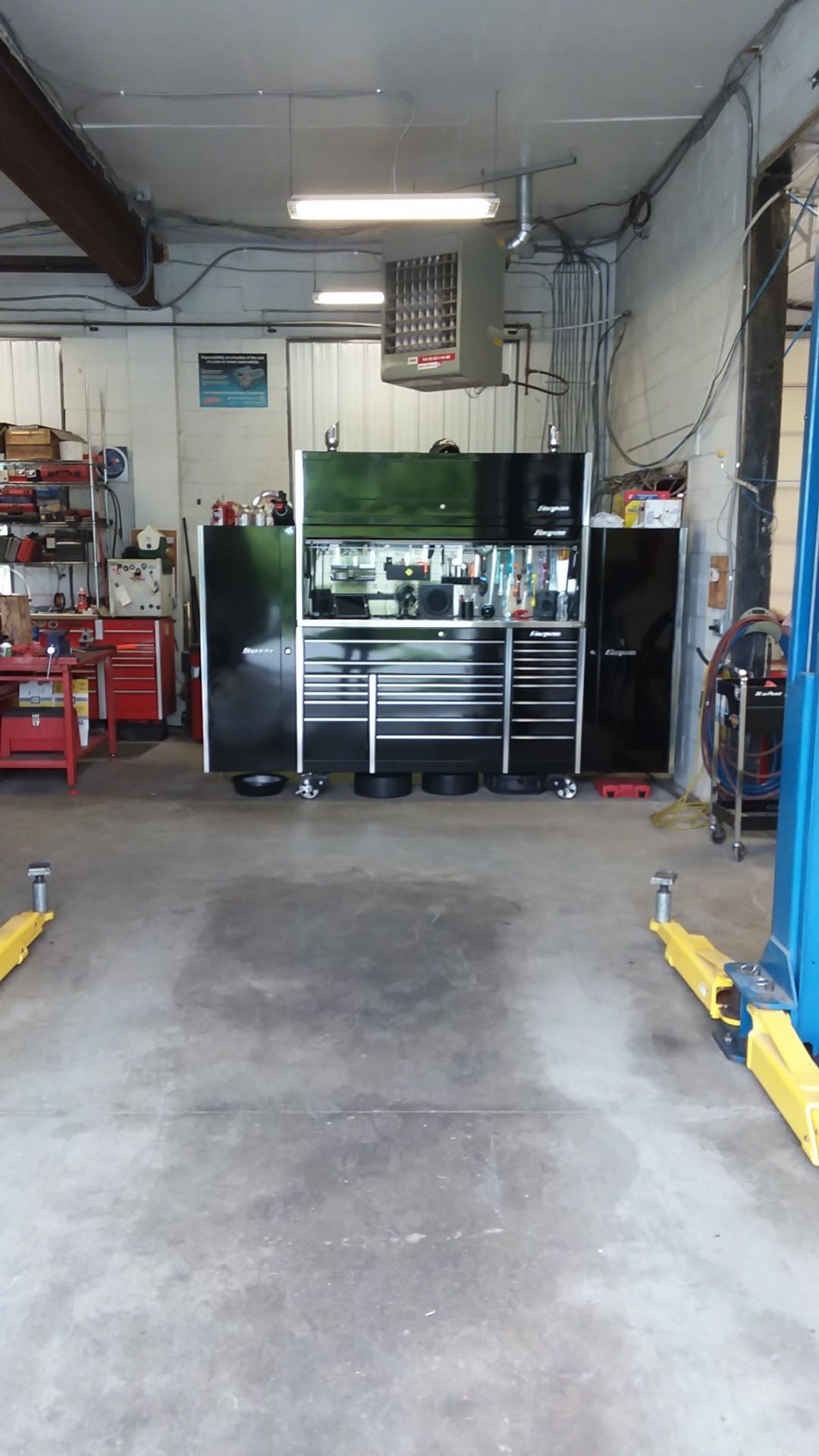 Interior of a car repair shop | Central Auto Works