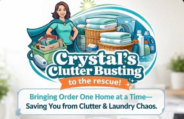 Laundry & Decluttering | Crystals Clutter Busting | Minot, ND