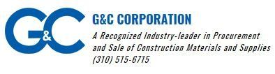 G & c corporation is a recognized industry leader in procurement and sale of construction materials and supplies