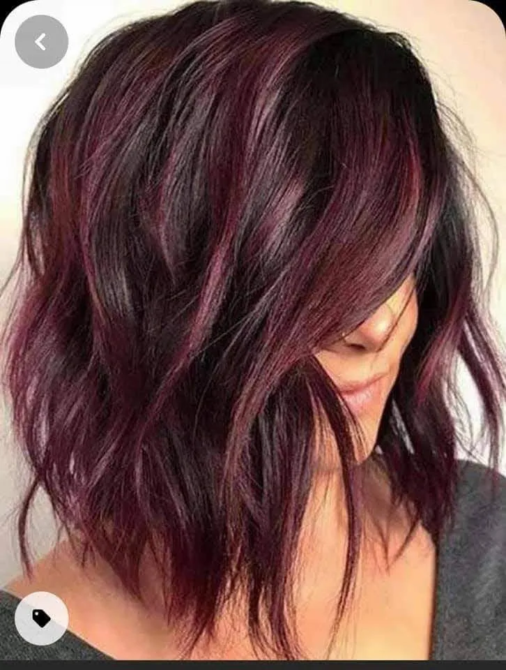 Mulled Wine Hair Color — Janesville, WI — Flawless U Salon Spa & Academy
