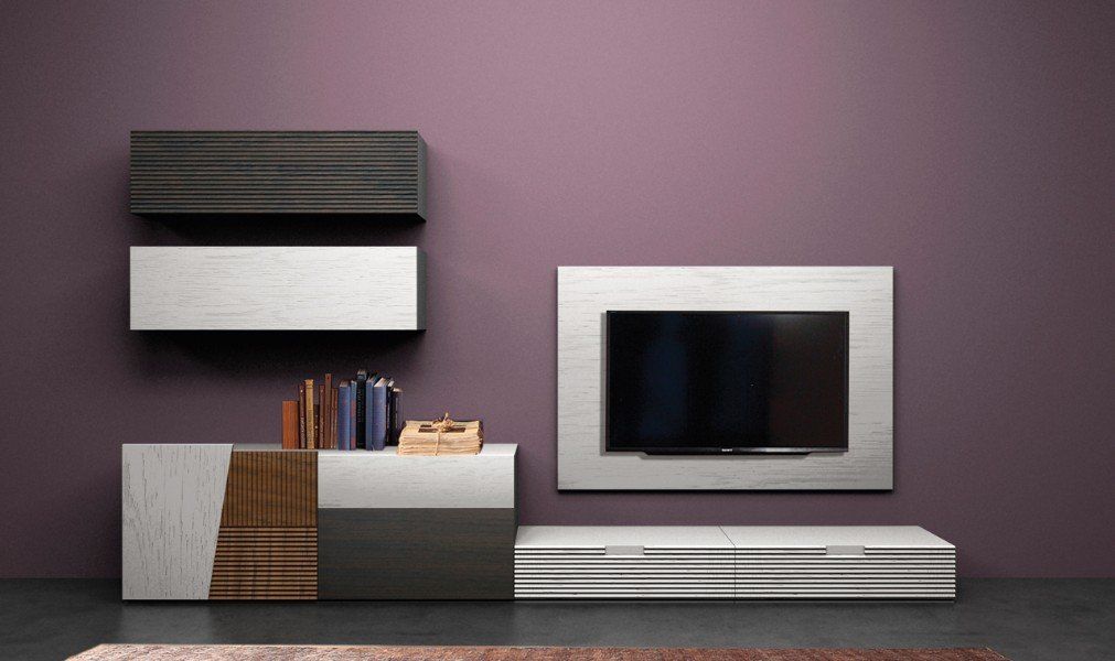 Mobile componibile per soggiorno