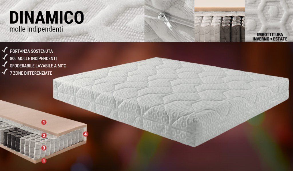 Materasso molle indipendenti