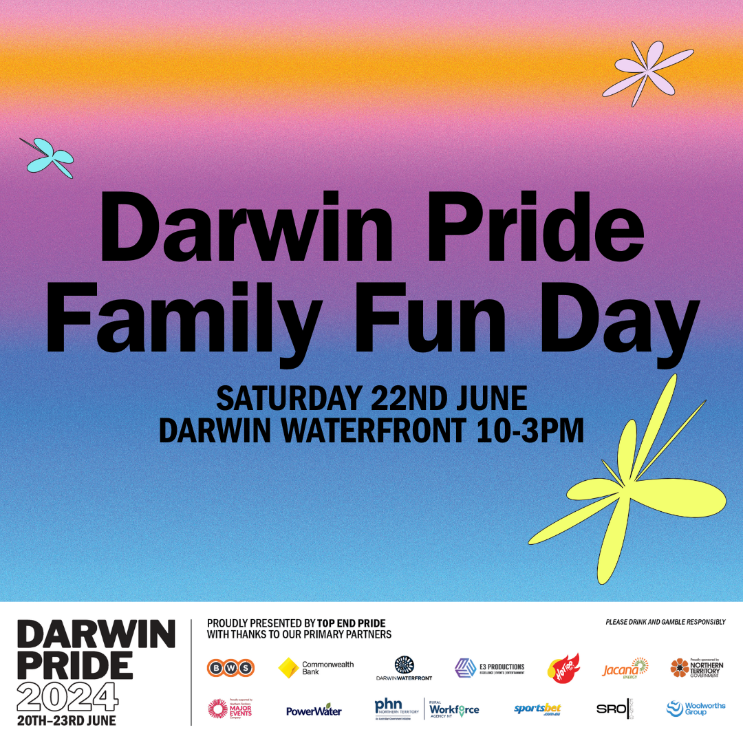 Darwin Pride 2024 Family Fun Day