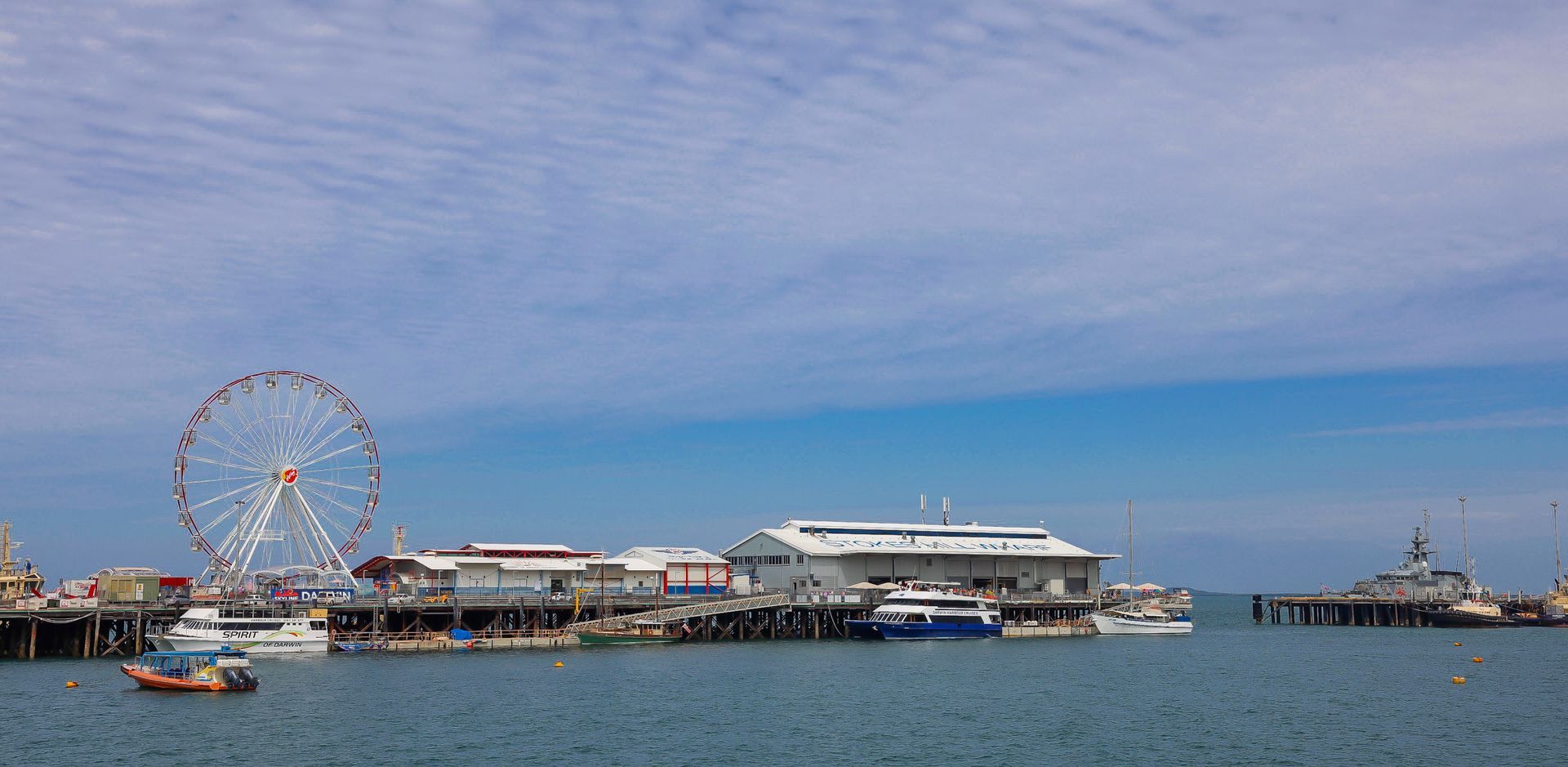 Stokes Hill Wharf Darwin Waterfront Precinct