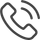 A line drawing of a telephone on a white background.