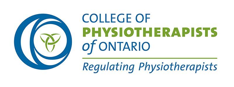 the logo for the college of physiotherapists of ontario regulating physiotherapists