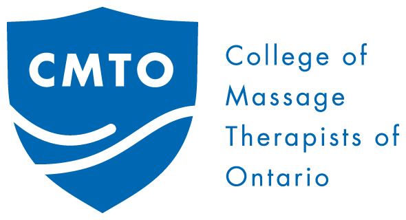 the logo for the college of massage therapists of ontario