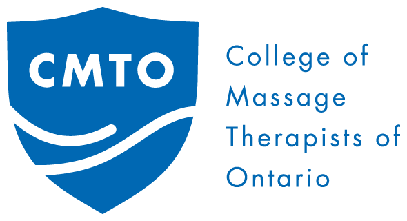 The logo for the college of massage therapists of ontario
