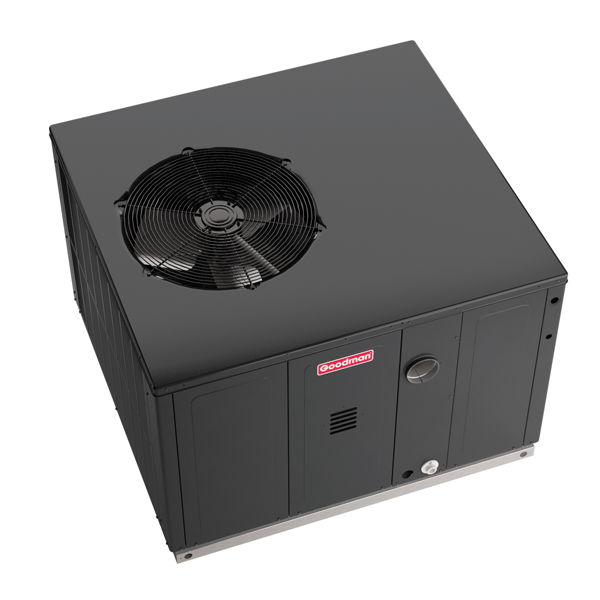 A black box with a fan on top of it