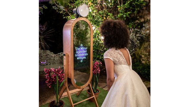 Gorgeous Vintage Mirror Photo Booth - In the Wild