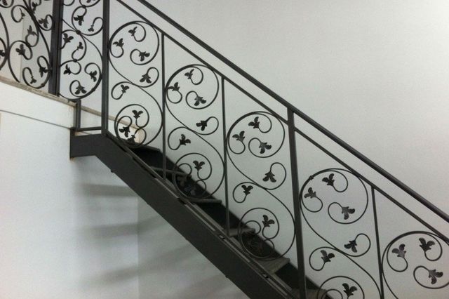 Scale e ringhiere nuove