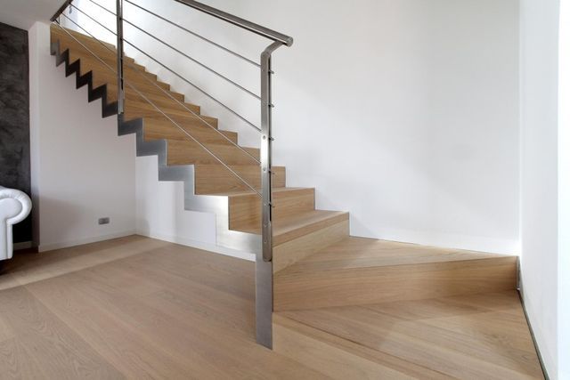 Scale e ringhiere nuove