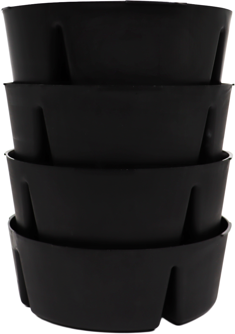 pail mate showing four stackable trays