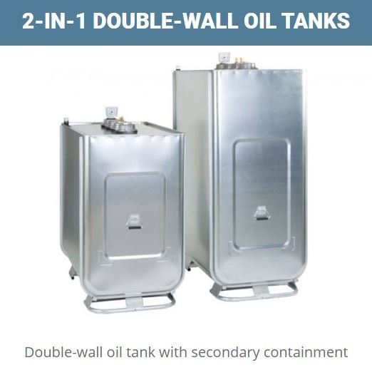 small and large wall oil tanks