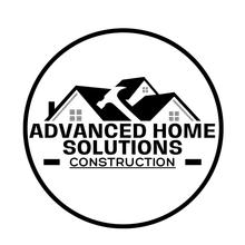 It is a logo for advanced home solutions construction.