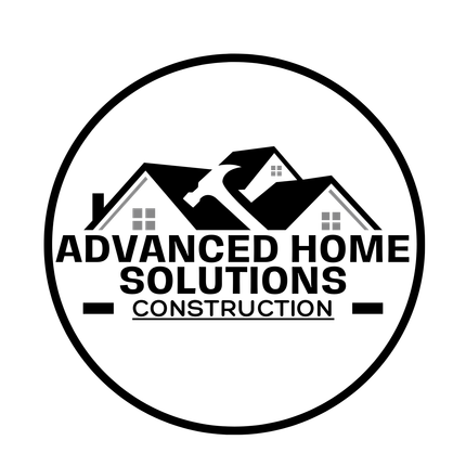 It is a logo for advanced home solutions construction.