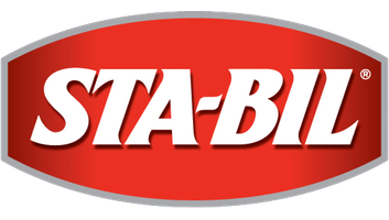 A red and white sta-bil logo on a white background