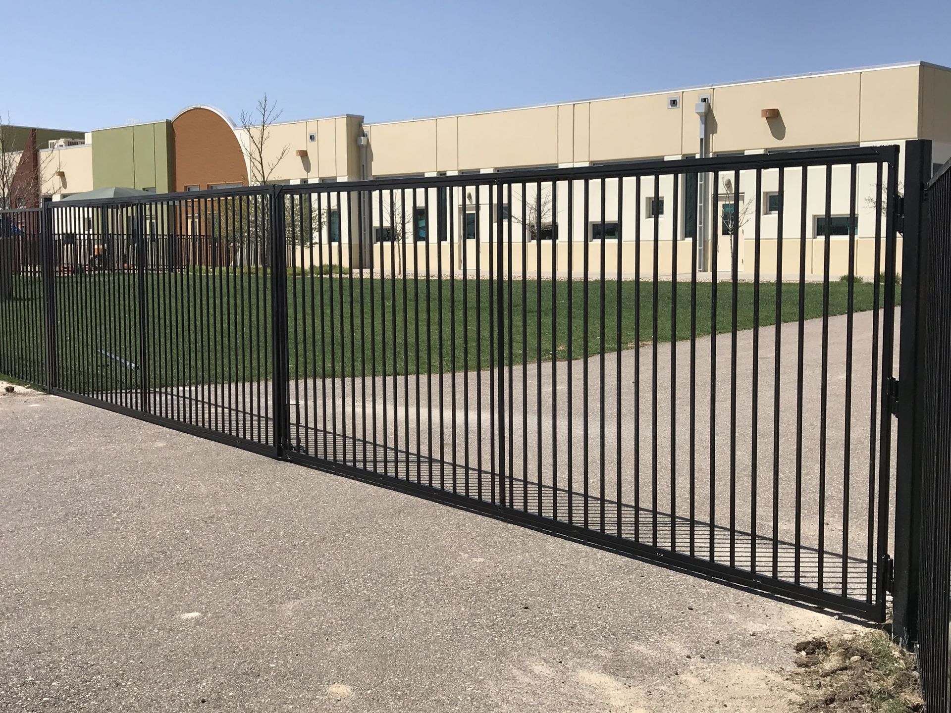 Private Property With Security Gate