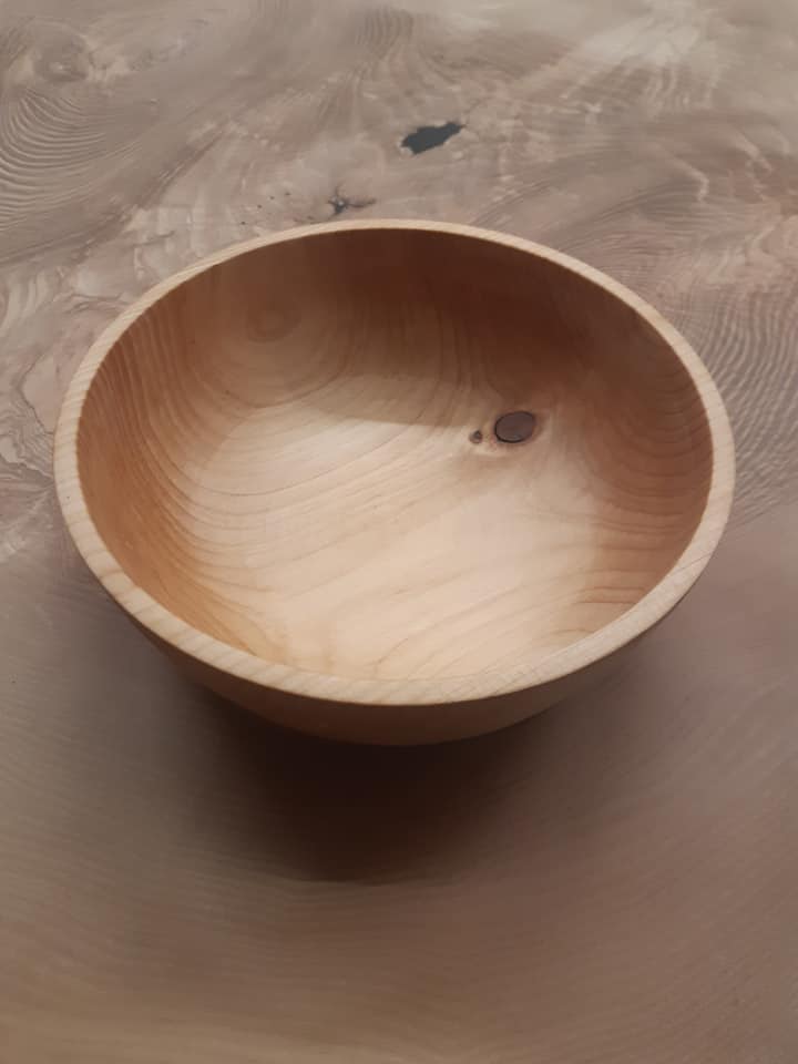 woodwork : houten kommetje