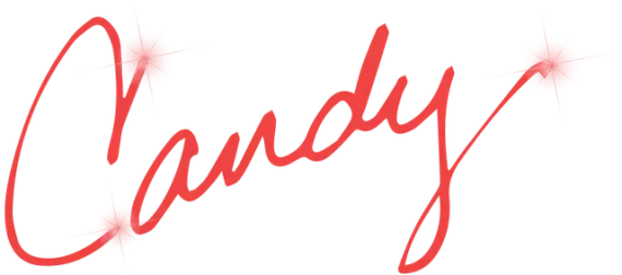 Red cursive text that reads 
