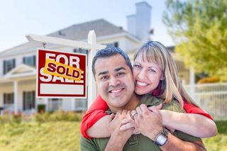 couple with house sold