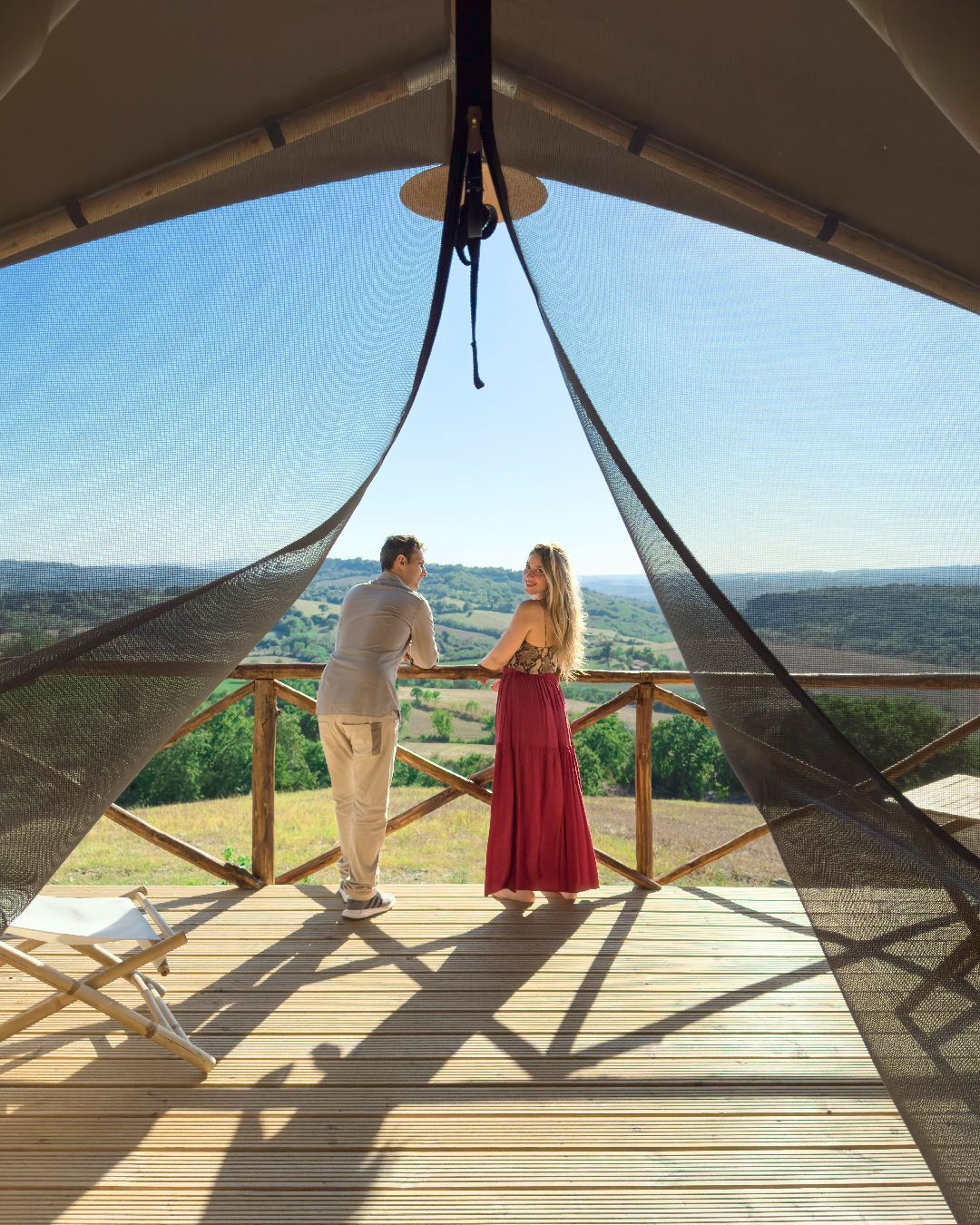 Glamping luxury in Toscana