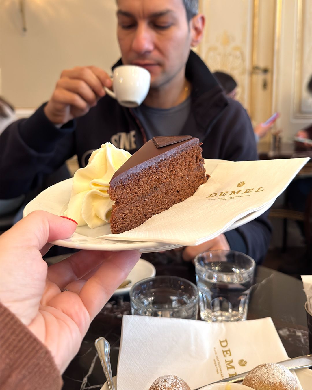 Torta Sacher da Demel Vienna