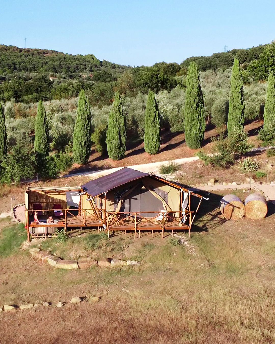 Glamping luxury in Toscana