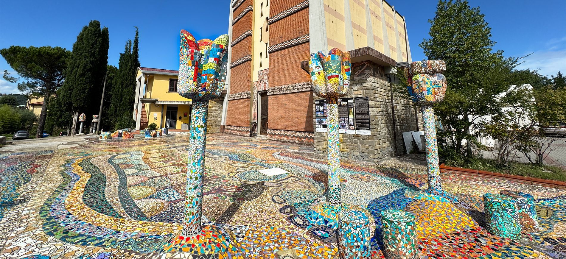 Il Mosaico più grande d'Europa: il mosaico di Andreina