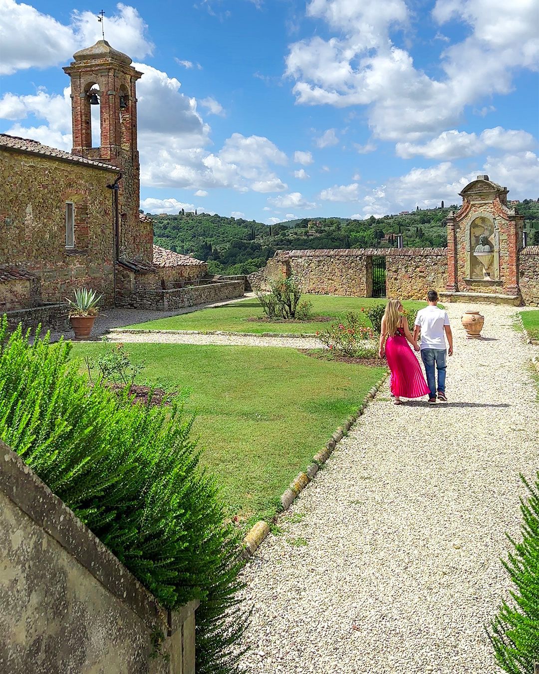 Monte San Savino giardini pensili