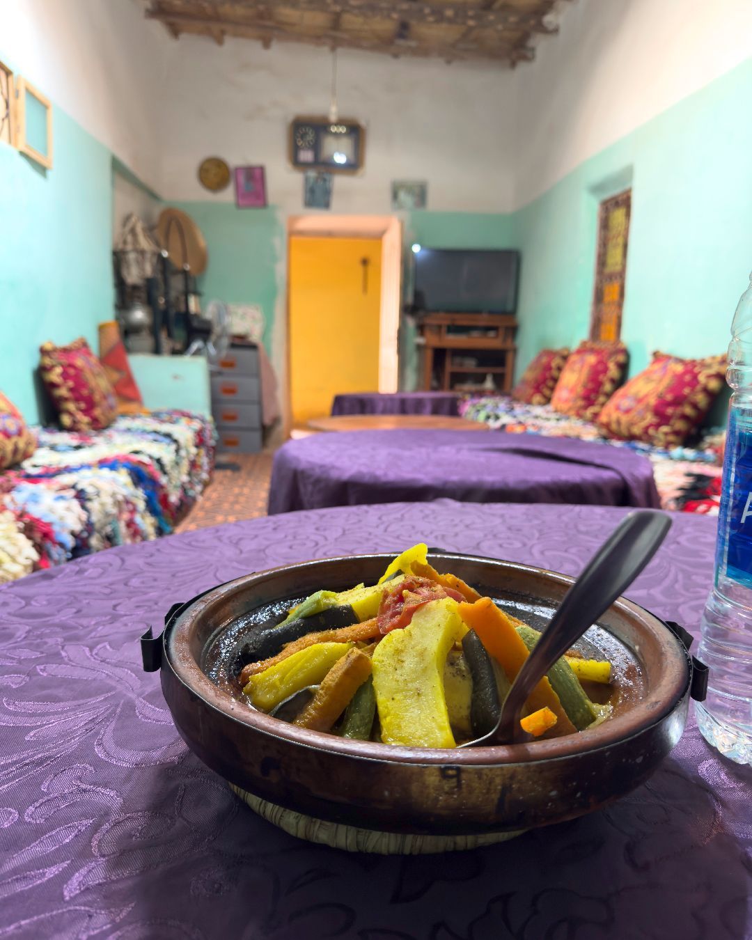 Pranzo in una casa berbera Marocco